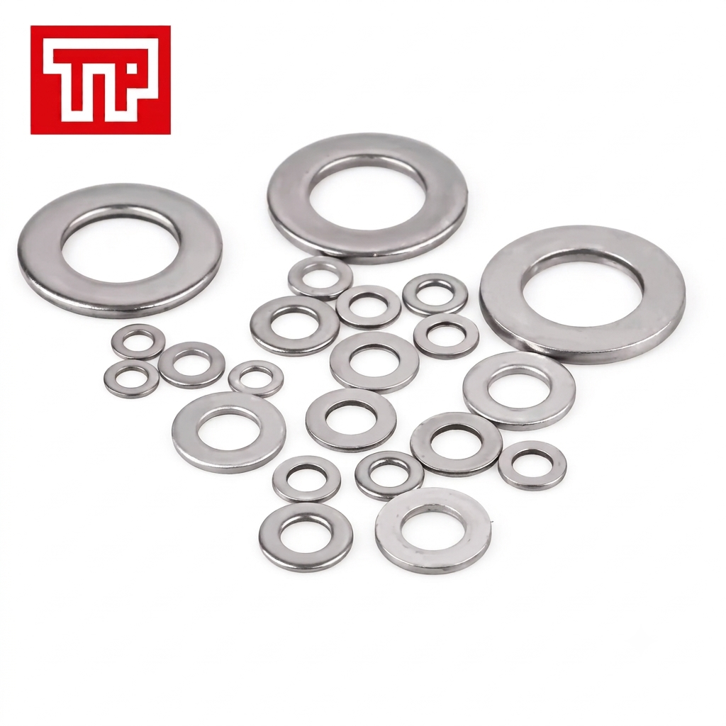 Long đen phẳng inox 304